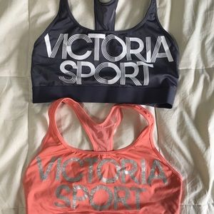 Victoria’s Secret Woman’s Sports Bras (2) Medium